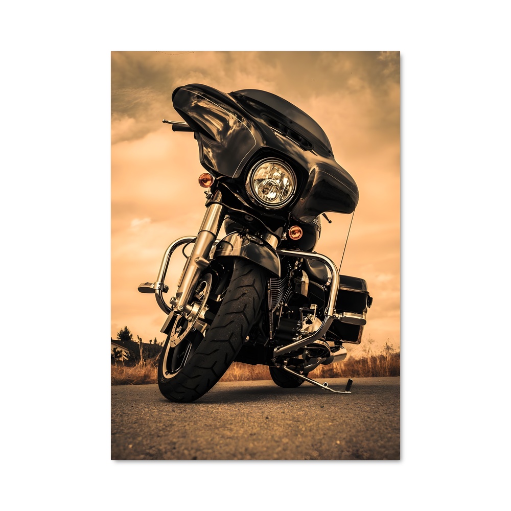 Poster Moto Street Glide Spécial Impressionnant